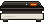The vacuum sealer: a lid, a sealing bar and one button. The lid closes and the light comes on.